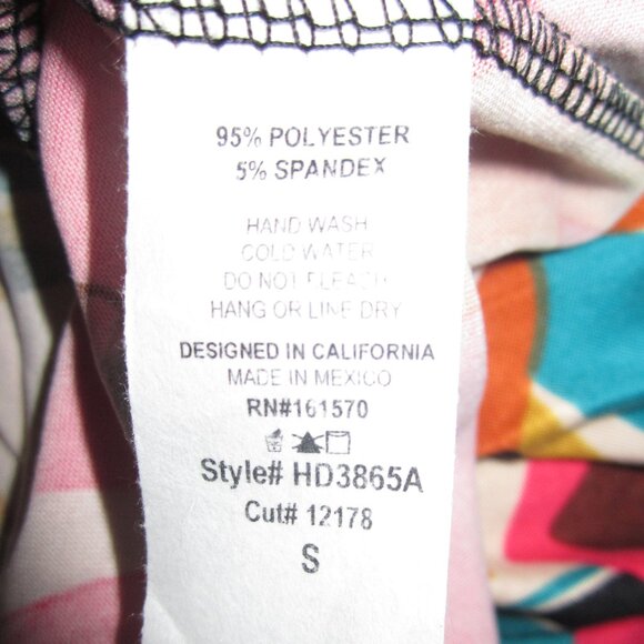 Haptics by Holly Harper Dreamy Teal & Fuchsia Floral Babydoll Fit & Flar… - Picture 6 of 6